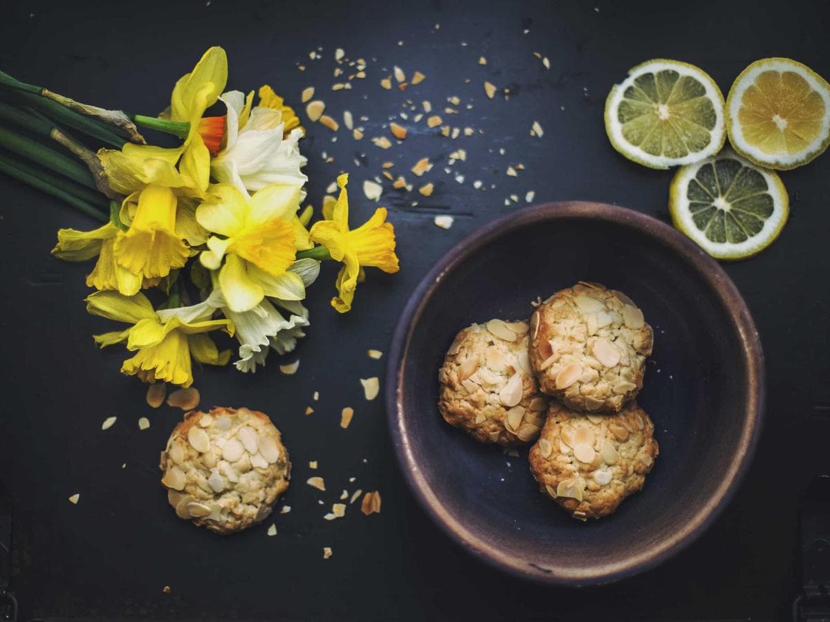 Craft stalls around the courtyard